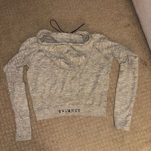 Balance Athletica cropped hoodie
